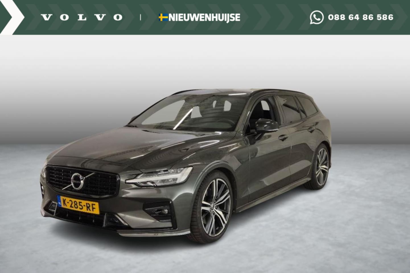 Volvo V60 - 2.0 B3 R-Design | Styling Pack | Adaptieve Cruise controle | Blis | Keyless Entry + Start - AutoWereld.nl