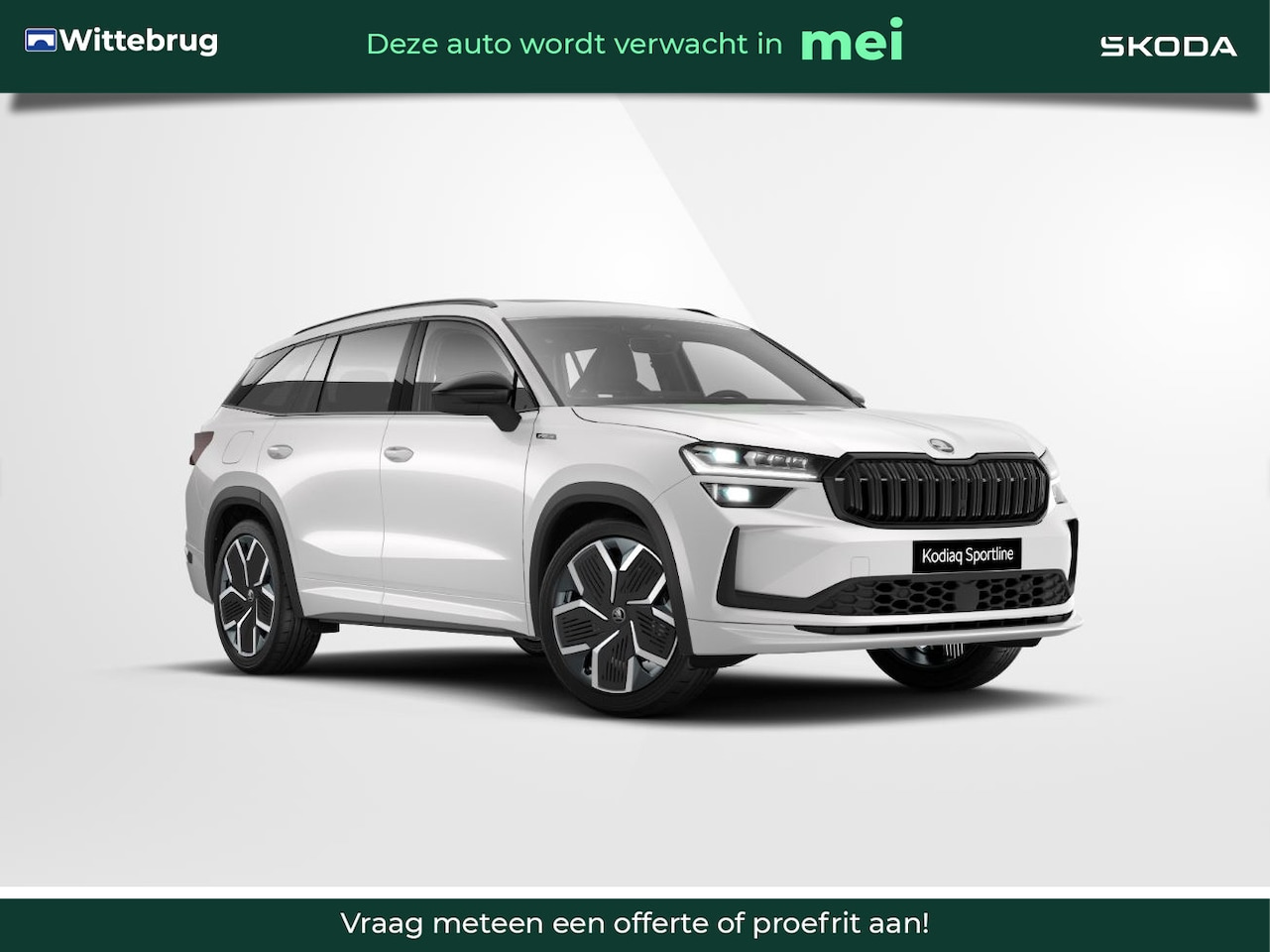 Skoda Kodiaq - 1.5 TSI PHEV Sportline Business / Trekhaak / Panoramadak / Comfort pakket / Light & view p - AutoWereld.nl