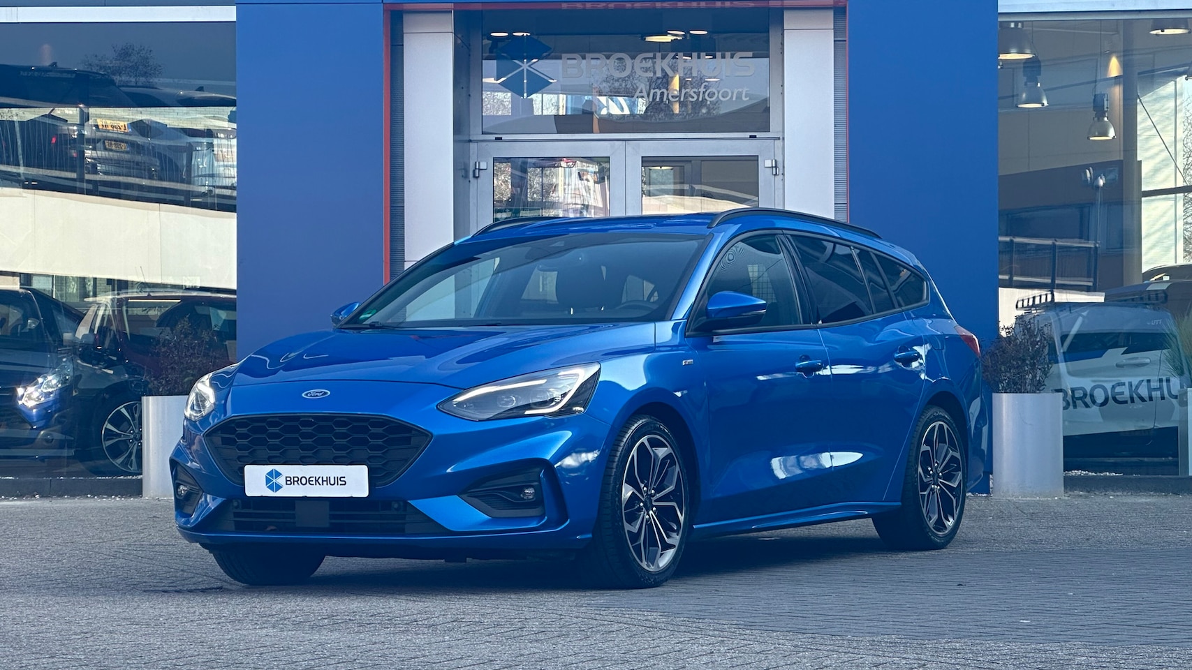 Ford Focus Wagon - 1.0 EcoBoost ST Line Business | airco (automatisch) | armsteun voor | cruise control adapt - AutoWereld.nl