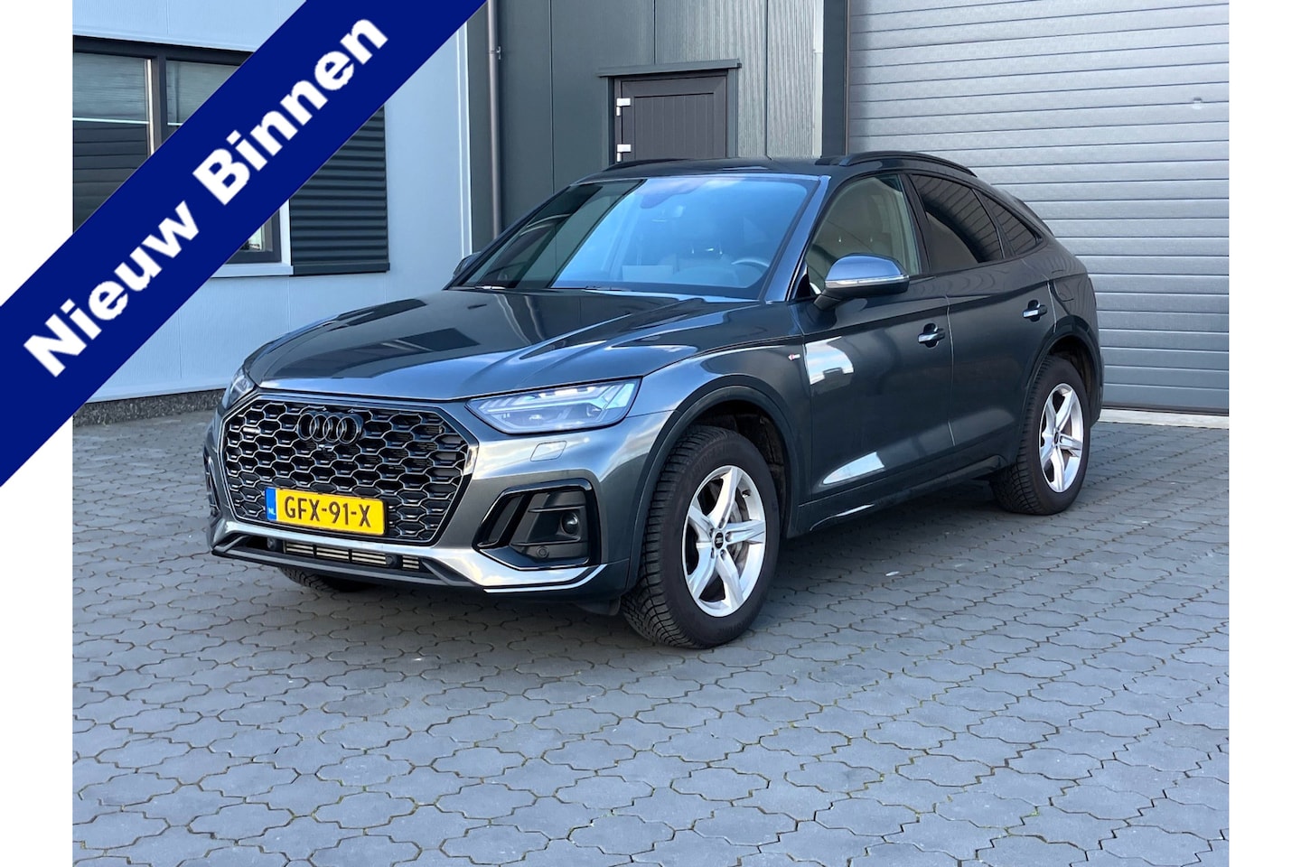 Audi Q5 Sportback - 50 TFSIe 299pk S-Line PANO 21" TREKHAAK LEER 7720KM! - AutoWereld.nl