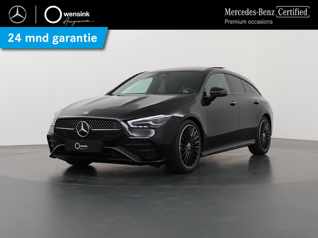 Mercedes-Benz CLA-klasse Shooting Brake - 180 AMG Line | Night Pakket | 19 inch | Panoramadak | Keyless | Sfeerverlichting | - AutoWereld.nl