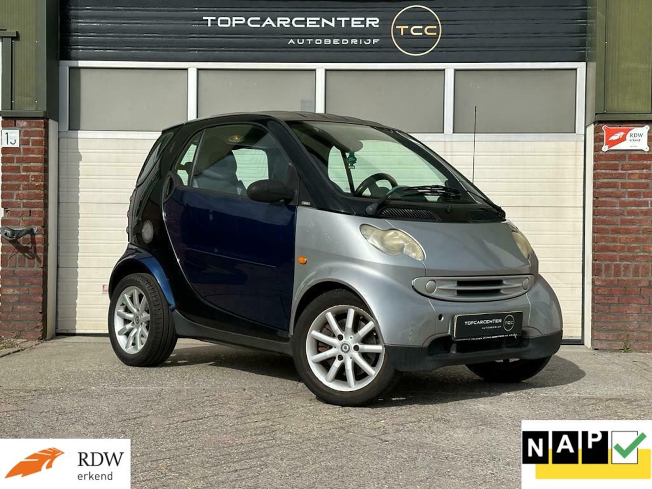 Smart Fortwo coupé - 0.7 pure/LAGE KM/APK/NAP - AutoWereld.nl