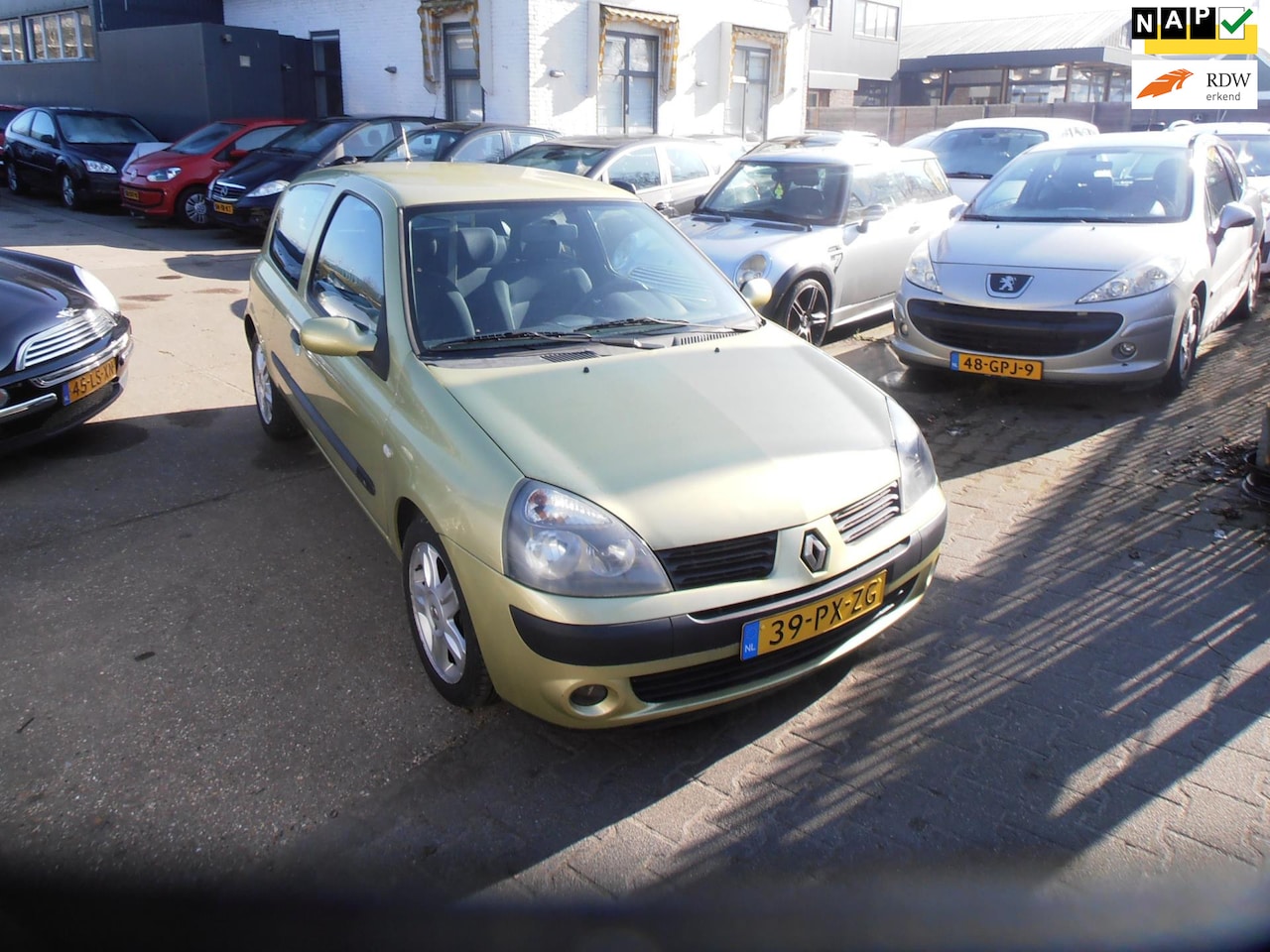 Renault Clio - 1.2-16V Dynamique Luxe 1.2-16V Dynamique Luxe - AutoWereld.nl