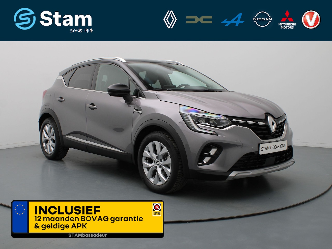 Renault Captur - E-Tech Hybrid 145pk Intens Camera | Climate | 9,3" Navi | Parksens. v+a - AutoWereld.nl