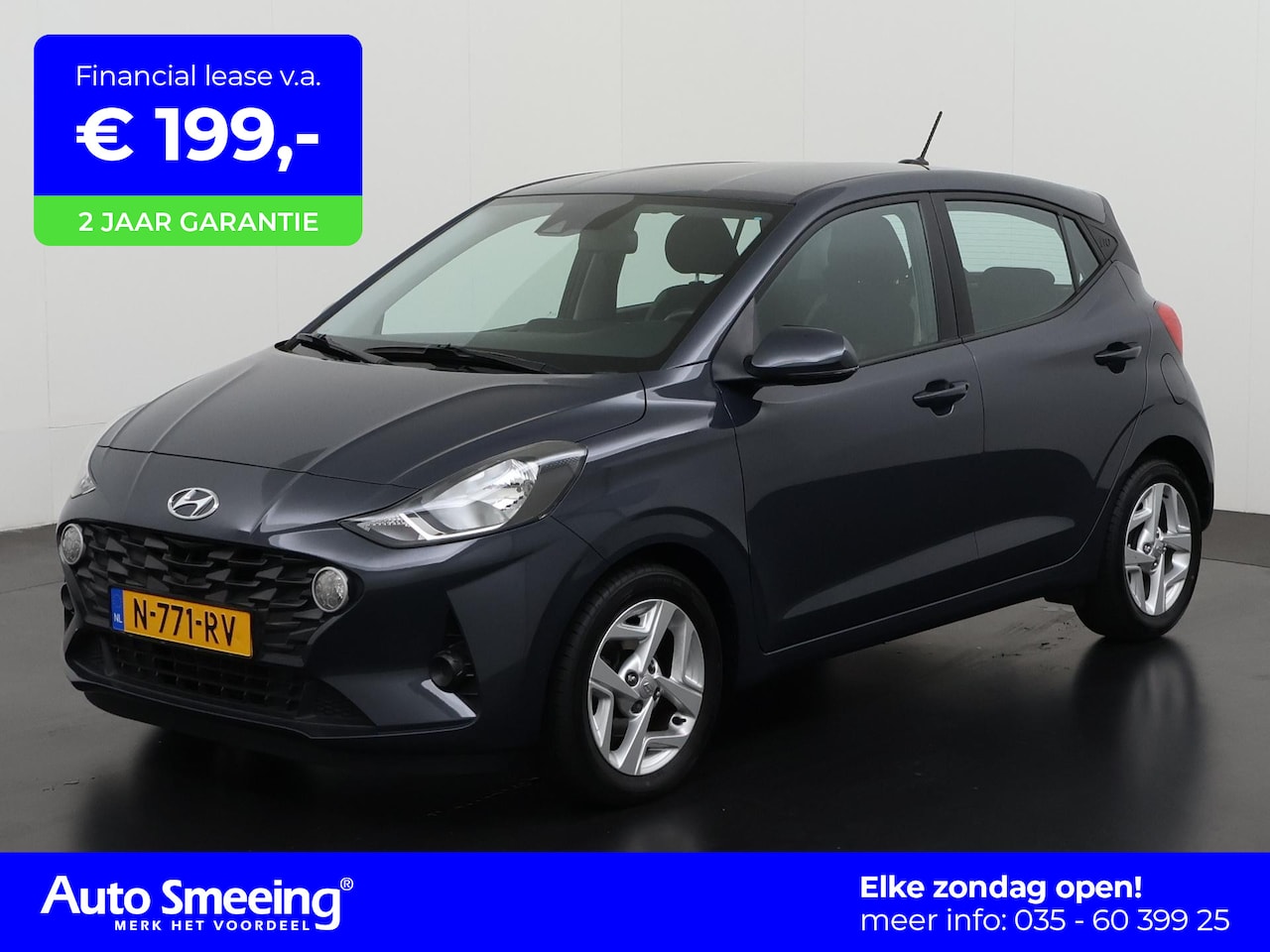 Hyundai i10 - 1.0 Comfort Smart 5-zits Automaat | Parkeersensor | Navigatie | Zondag Open! - AutoWereld.nl