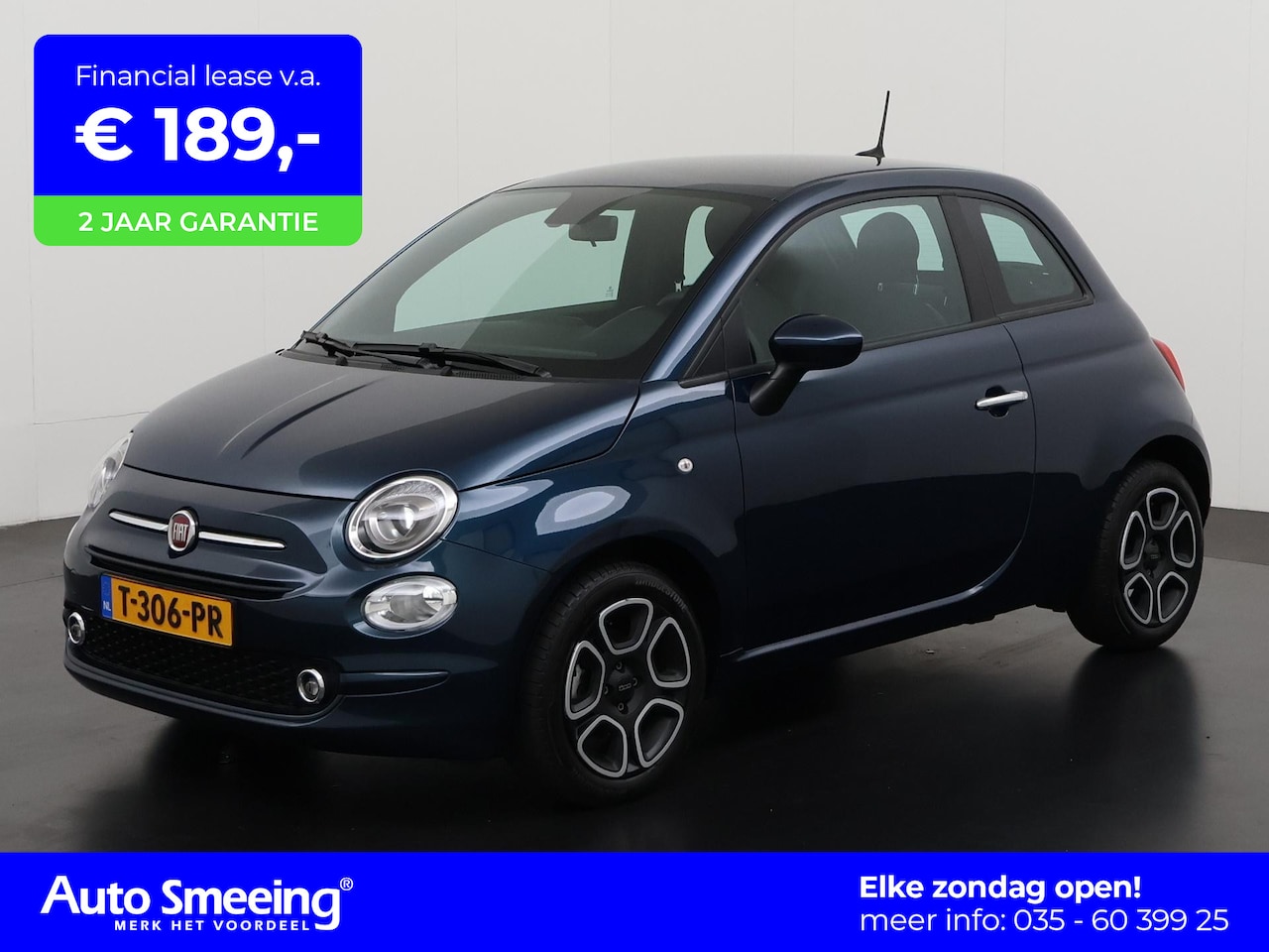 Fiat 500 - 1.0 Hybrid Club | Parkeersensor | Apple/Android Carplay | Zondag Open! - AutoWereld.nl