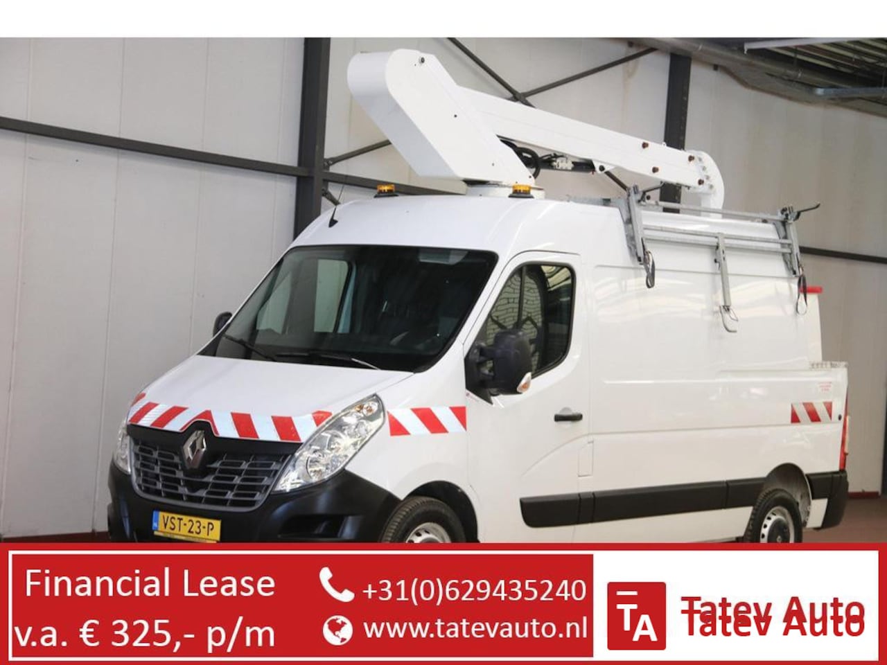 Renault Master - AUTOHOOGWERKER 12 METER NACELLE FRANCE ELEVATEUR 12M - AutoWereld.nl