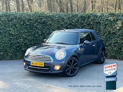 MINI Cabrio - 1.6 120pk Cooper Pepper | Denim Blue | Cruise Control | Half leer