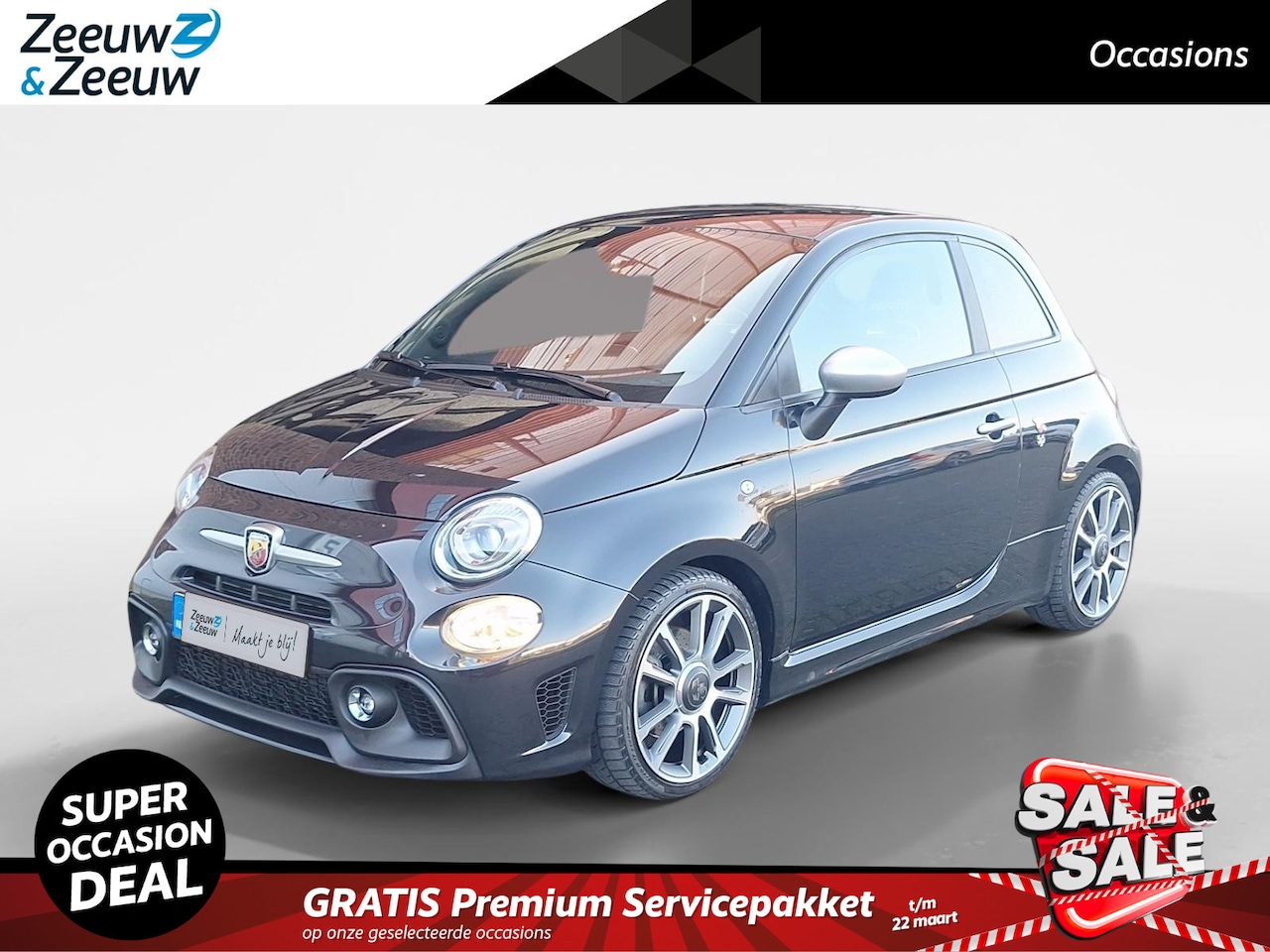 Abarth 595 - 1.4 T-Jet Abarth Turismo |Navi| Apple carplay/Android auto| Lederen bekleding | PDC achter - AutoWereld.nl