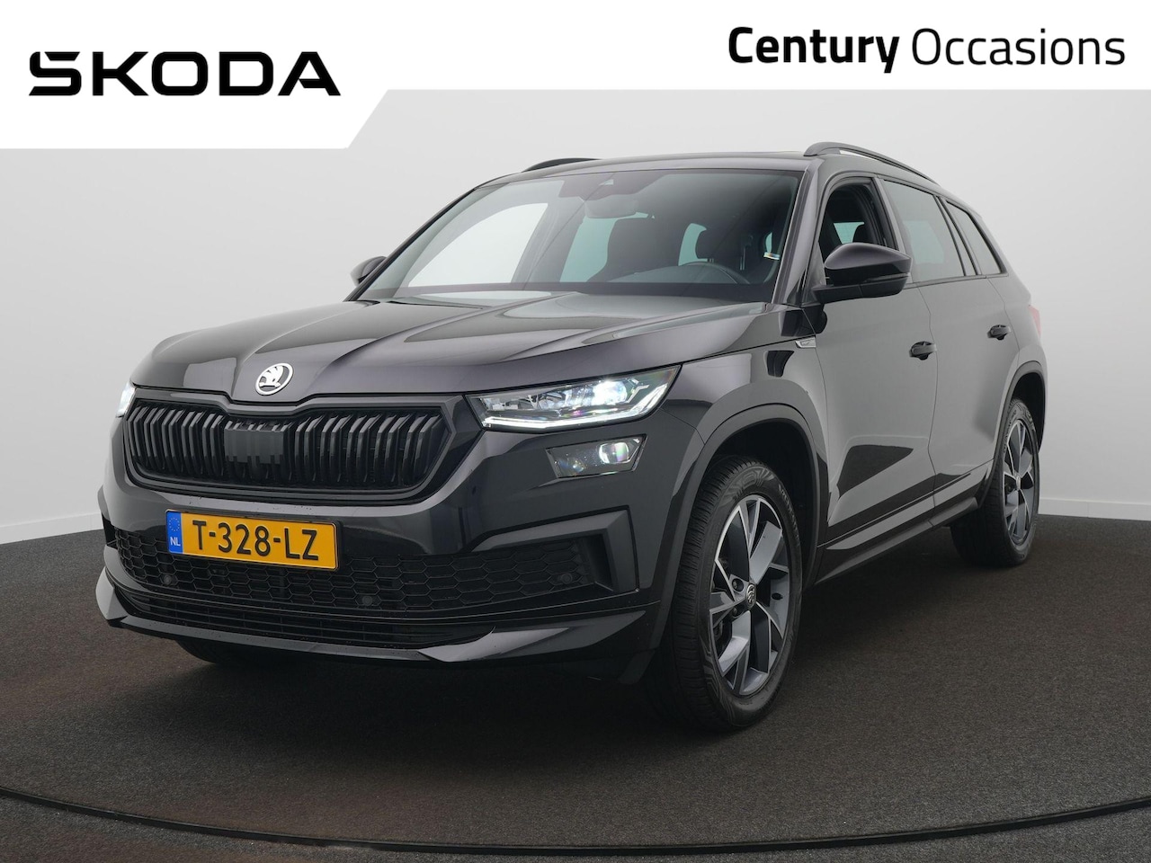 Skoda Kodiaq - 1.5 TSI 150Pk Automaat Sportline Business 7p. / Pano / Adapt. Cruise / Camera / Elektr. Ha - AutoWereld.nl