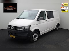 Volkswagen Transporter - 2.0 TDI L2H1 Comfortline 2016 Dubbel Cabine | NAP | Navigatie | Camera | Airco | Cruise co