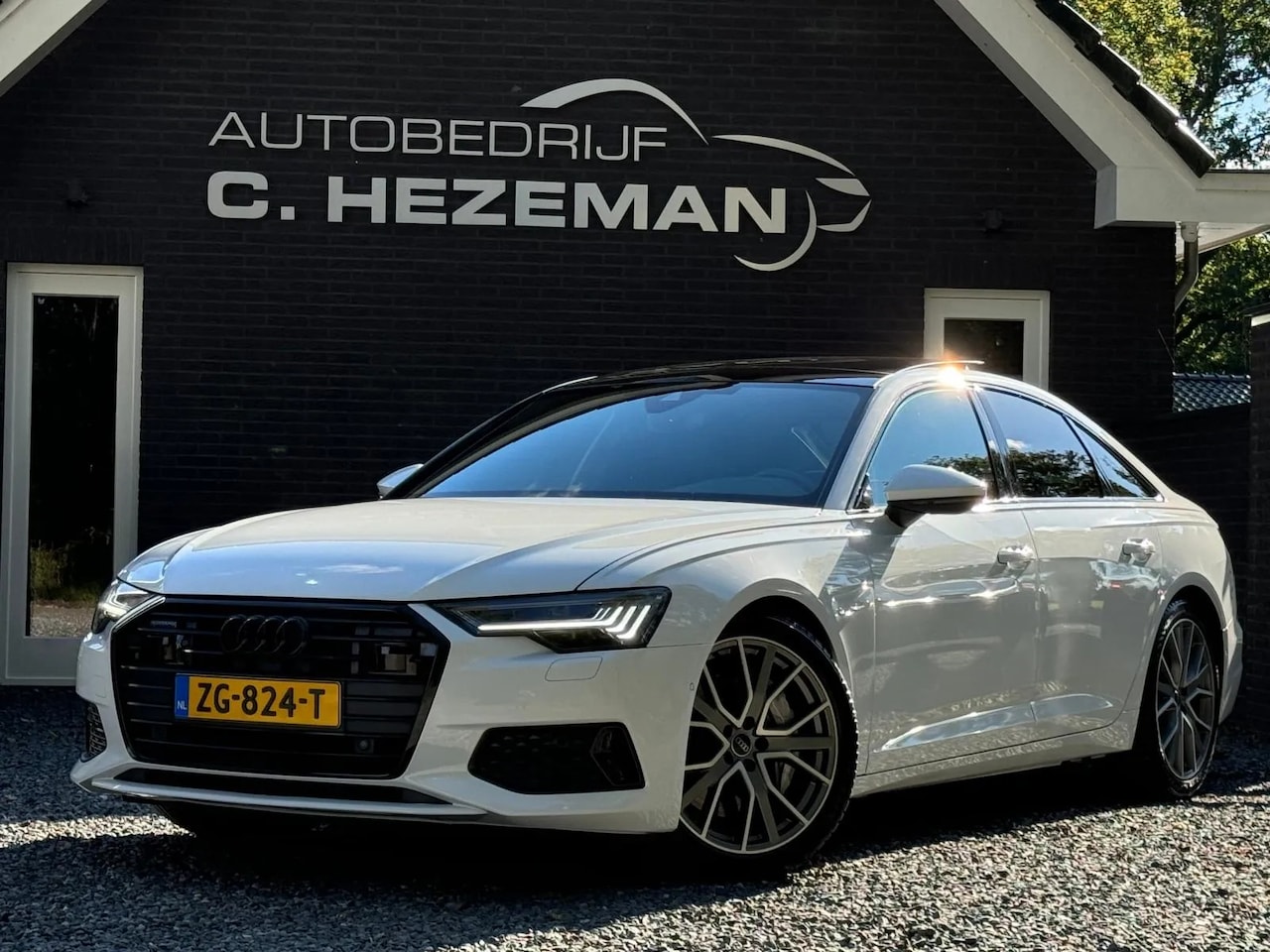 Audi A6 Limousine - 55 TFSI Quattro 2X SLINE VOL!! 4 wiel besturing MATRIX CAMERA PANO ADAPTIVE CRUISE - AutoWereld.nl