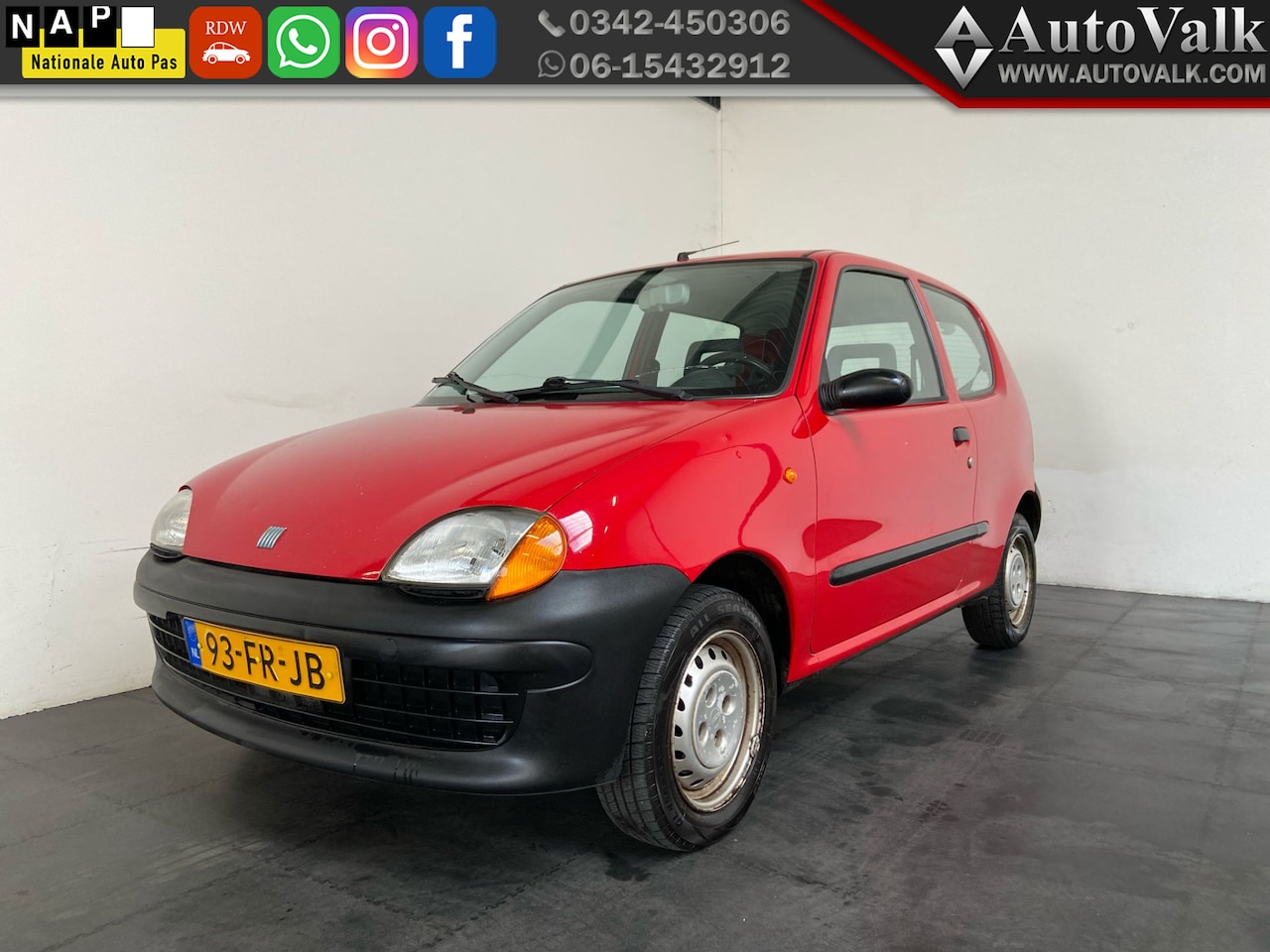 Fiat Seicento - 1100 ie Young APK 10-2025! - AutoWereld.nl