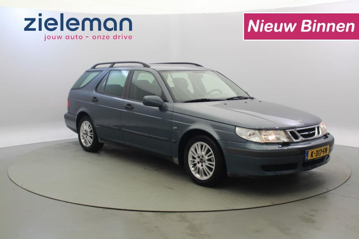 Saab 9-5 - 2.3T - Leer, Stoeverw, Nieuwe APK! - AutoWereld.nl