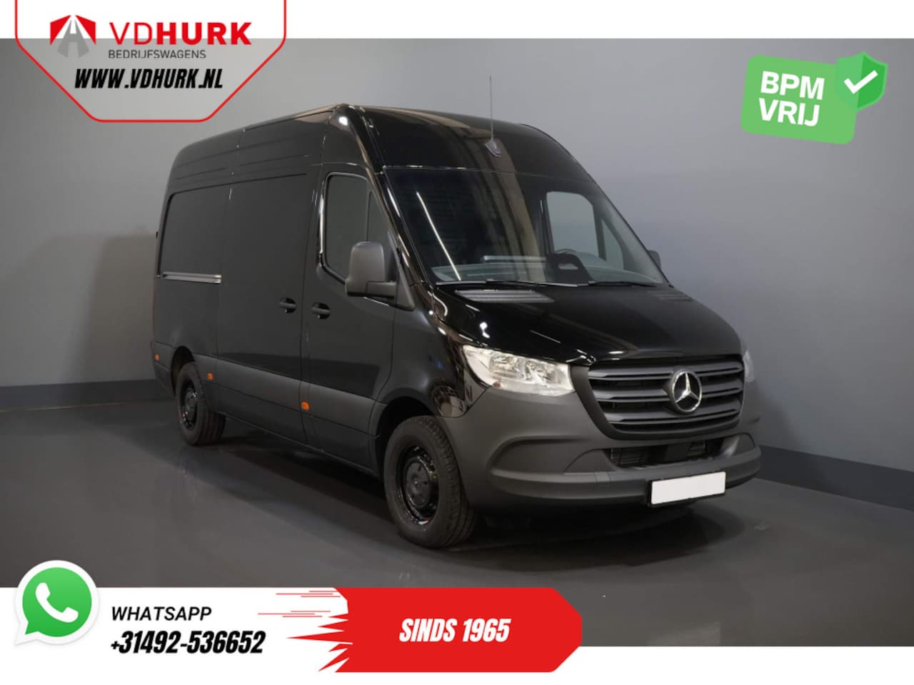 Mercedes-Benz Sprinter - 317 CDI Aut. L2H2 BPM VRIJ/ 3.5t Trekverm./ Betimmerd/ Camera/ Cruise/Trekhaak/ Opstap/ Ge - AutoWereld.nl