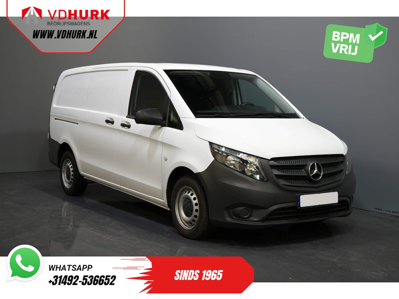 Mercedes-Benz Vito - 110 CDI L2 DEMO BPM VRIJ! Deuren/ Airco - AutoWereld.nl