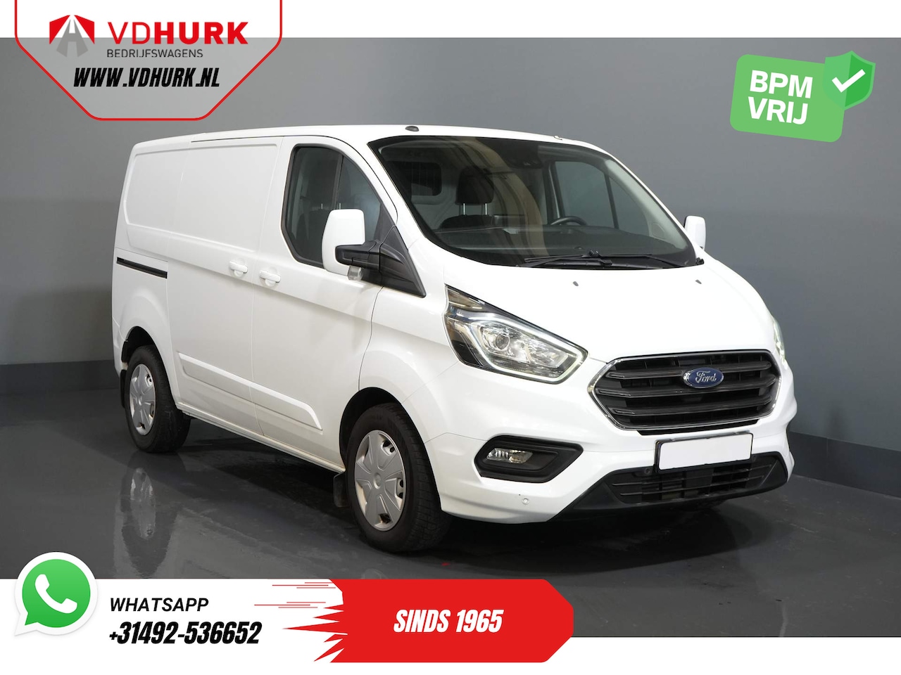 Ford Transit Custom - 2.0 TDCI 130 pk Aut. Limited/ Carplay/ Standkachel/ Inrichting/ Camera - AutoWereld.nl