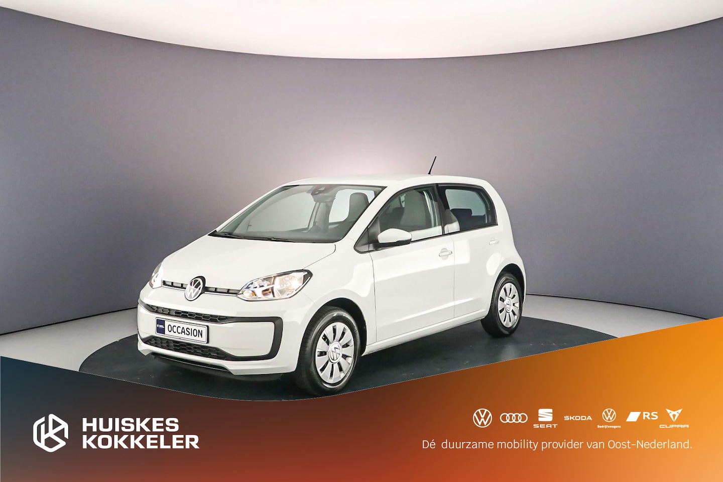 Volkswagen Up! - Move up 1.0 MPI 65pk Airco, Bluetooth, Radio, DAB, Elektrische ramen voor, LED dagrijverli - AutoWereld.nl