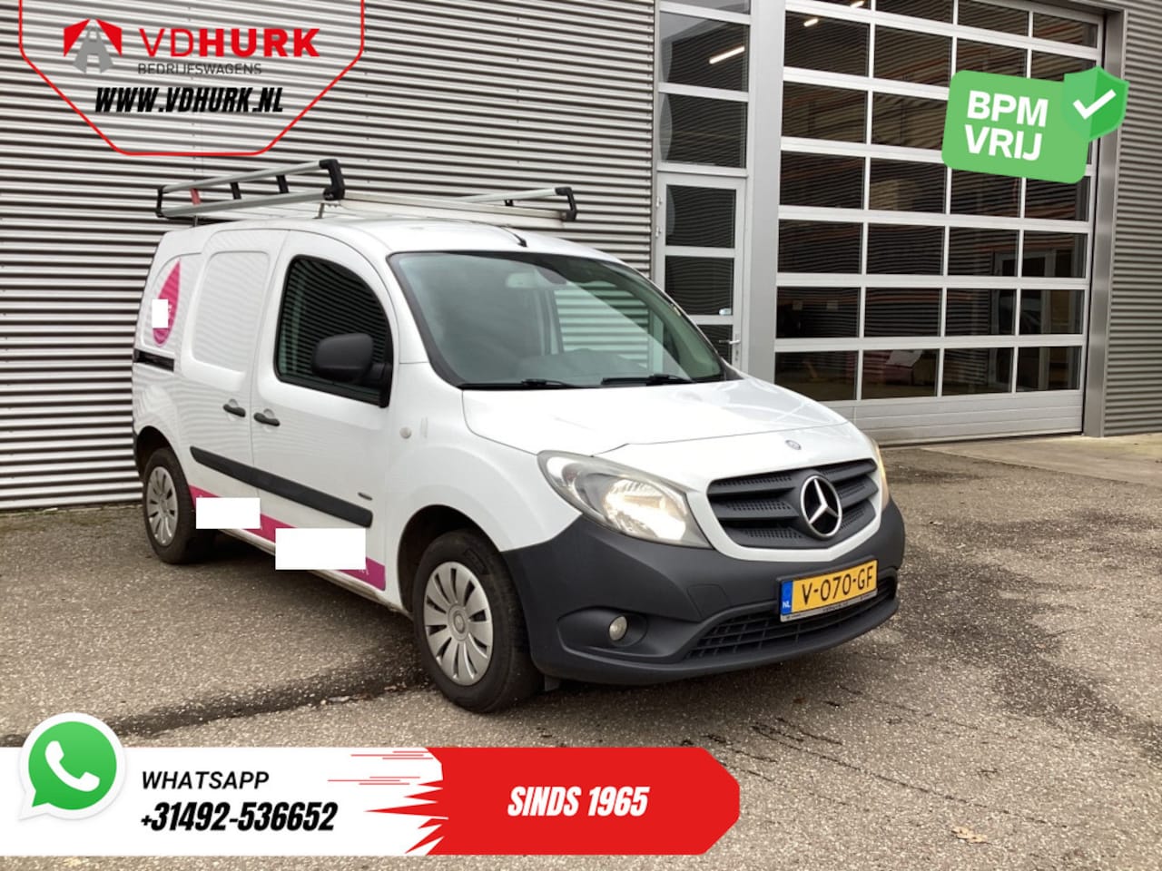 Mercedes-Benz Citan - 108 CDI BPM Vrij! Imperiaal/ Camera/ Cruise/ Airco - AutoWereld.nl