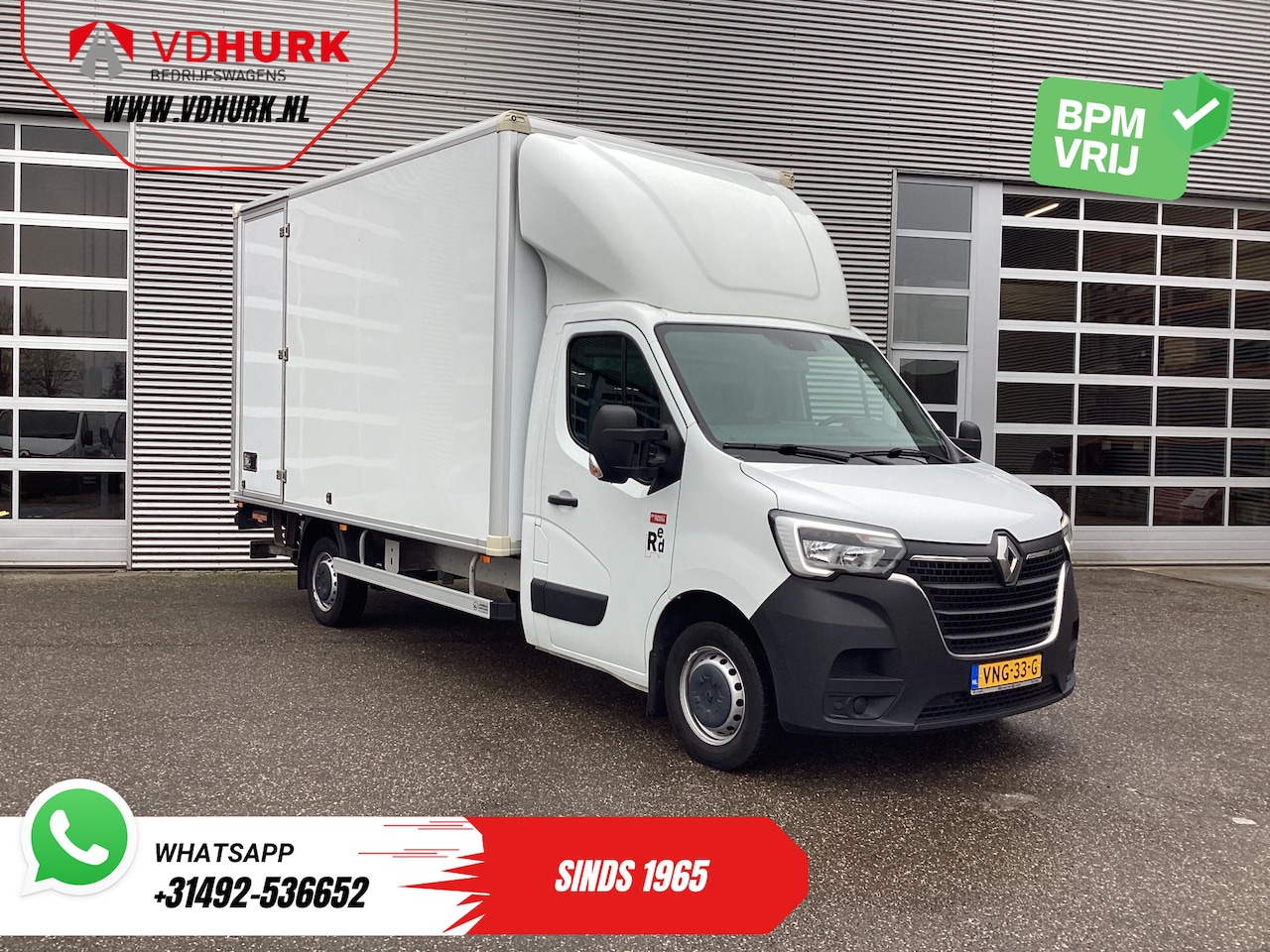 Renault Master - T35 2.3 dCi 145 pk L4H2 Navi/ Alarm III/ Camera/ Spoiler/ Laadklep/ Cruise/ Airco/ 420x215 - AutoWereld.nl