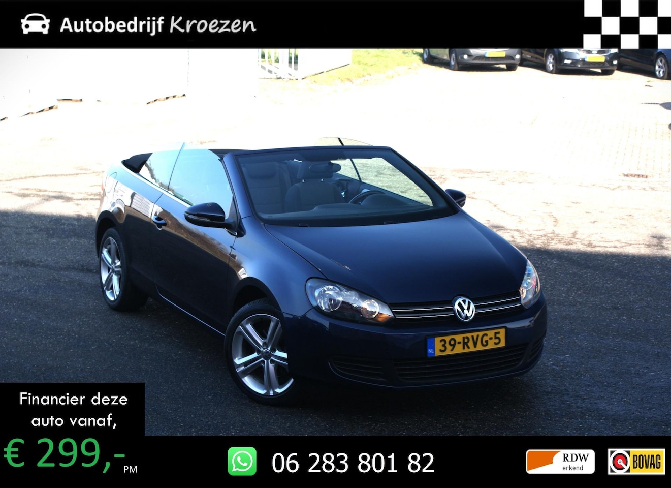 Volkswagen Golf Cabriolet - 1.2 TSI BlueMotion | Org NL | Navigatie | - AutoWereld.nl