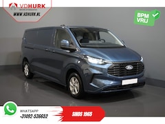 Ford Transit Custom - 2.0 TDCI 150 pk L2 LIMITED BPM VRIJ 2x SCHUIFDEUR 5 jaar/200.000km GARANTIE/ Navi/ Carplay