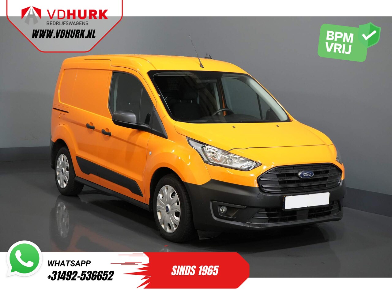 Ford Transit Connect - 1.5 TDCI Trend Standkachel/ Stoelverw./ Airco/ Trekhaak - AutoWereld.nl