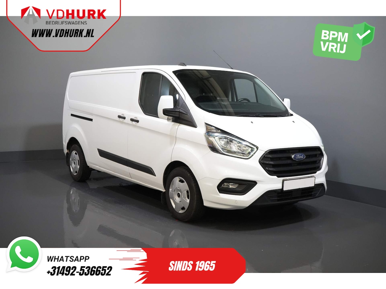 Ford Transit Custom - 340 2.0 TDCI 130 pk L2 Trend Carplay/ Navi/ PDC/ Cruise/ Airco - AutoWereld.nl