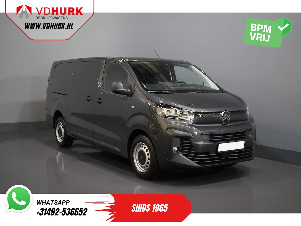 Citroën Jumpy - 2.0 HDI 180 pk Aut. L3 BPM VRIJ/ Virtual Cockpit/ Carplay/ Navi/ Camera/ Cruise/ PDC/ Airc - AutoWereld.nl