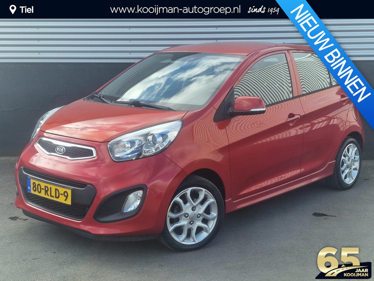 Kia Picanto - 1.2 CVVT Comfort Pack Airco, Elek. inklapbare spiegels, 5-deurs, LMV, Dealeronderhouden - AutoWereld.nl