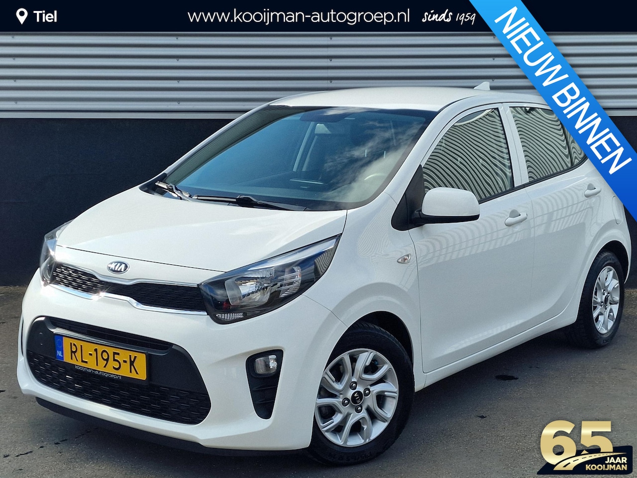 Kia Picanto - 1.0 CVVT ComfortPlusLine Navigator Navigatie, Nieuw geleverd, Dealeronderhouden, Achteruit - AutoWereld.nl