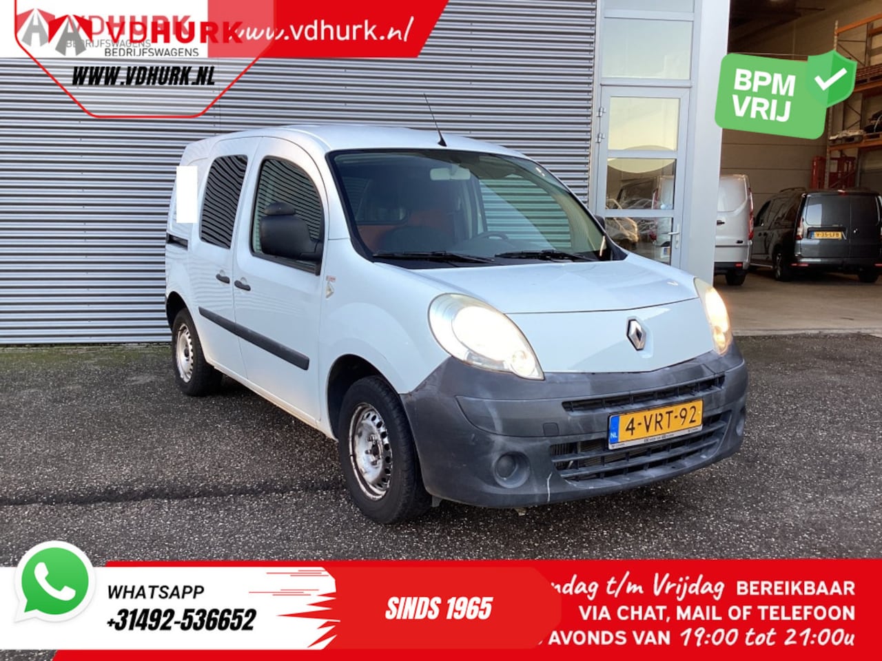 Renault Kangoo Express - 1.5 dCi 90 pk Inrichting/ Cruise/ PDC/ Airco/ Trekhaak - AutoWereld.nl