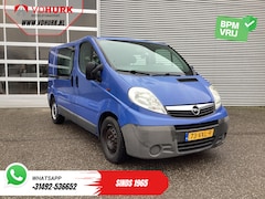 Opel Vivaro - 2.5 CDTI 115 pk DC Dubbel Cabine MARGE 2x Schuifdeur/ 6 Pers./ Airco/ PDC/ Trekhaak