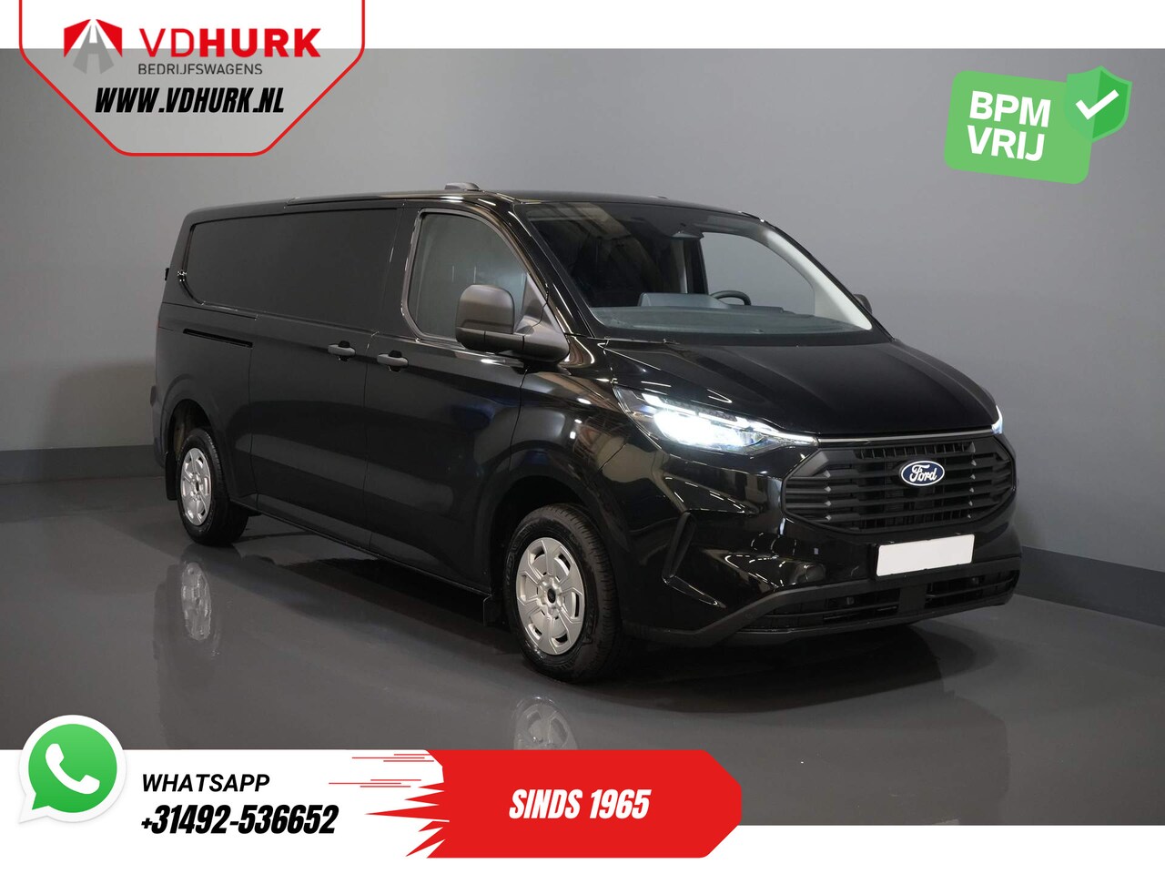 Ford Transit Custom - 2.0 TDCI 135 pk Aut. L2 BPM VRIJ! 5J/ 200.000 km Garantie/ 2x Schuifdeur/ 2.8t Trekverm./ - AutoWereld.nl