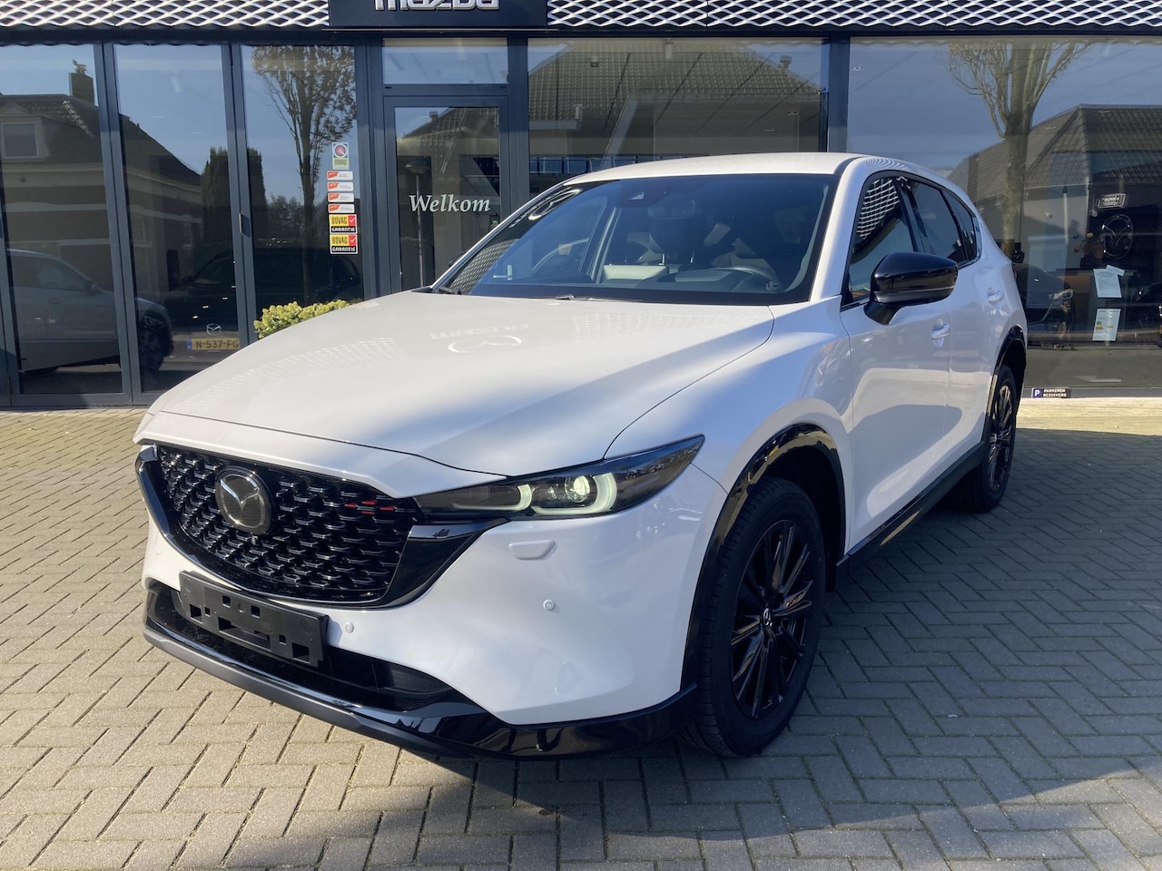 Mazda CX-5 - e-SkyActiv-G 165 automaat Homura met Comfort Pack *Dealeronderhouden* *Net binnen* - AutoWereld.nl