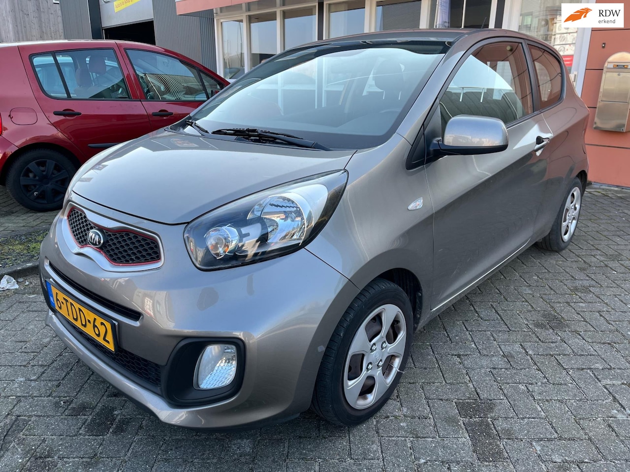 Kia Picanto - 1.0 CVVT ISG Comfort Pack airco nette auto - AutoWereld.nl