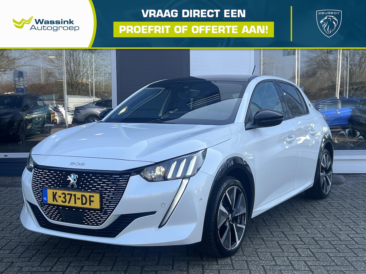 Peugeot e-208 - EV 50kWh 136pk GT | Stoelverwarming | Navigatie | Cruise Control | BTW Auto | - AutoWereld.nl