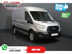 Ford Transit - 330 2.0 TDCI 130 pk Aut. L2H2 BPM VRIJ Ready2Go Adapt. Cruise/ NL Auto/ Carplay/ Camera/ P