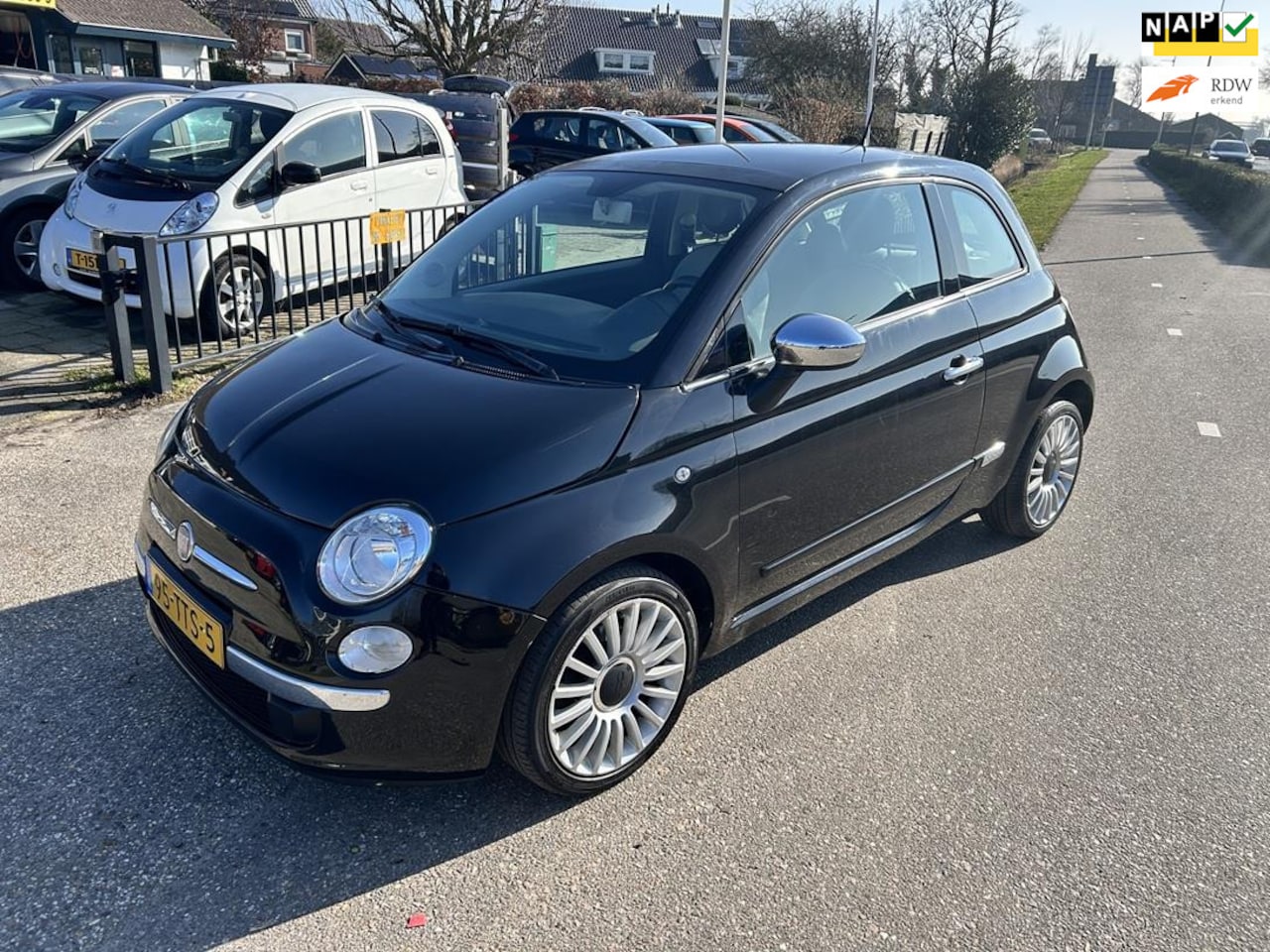 Fiat 500 - 0.9 TwinAir Lounge AIRCO! 2012! Export! - AutoWereld.nl