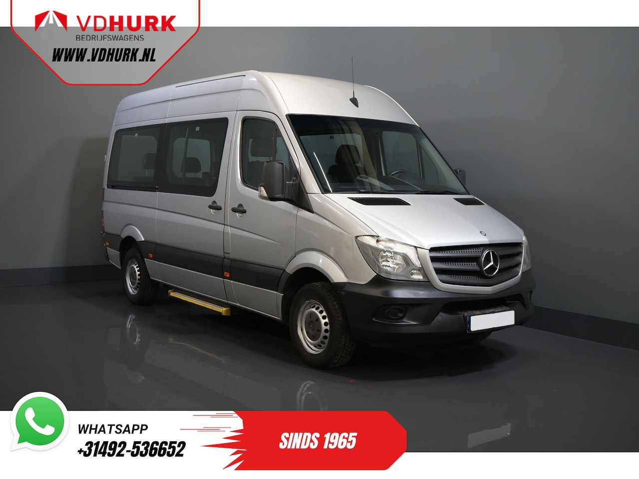 Mercedes-Benz Sprinter - 313 CDI Aut. L2H2 BPM VRIJ! €14.452,- Incl BTW EURO6/ Kombi/ Combi/ 9 Persoons/ 9 Pers./ A - AutoWereld.nl