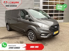 Ford Transit Custom - 300 2.0 TDCI L2 130pk Aut. BPM VRIJ Navi/ Airco/ Carplay/ Cruise / Camera / PDC V+A /Led /