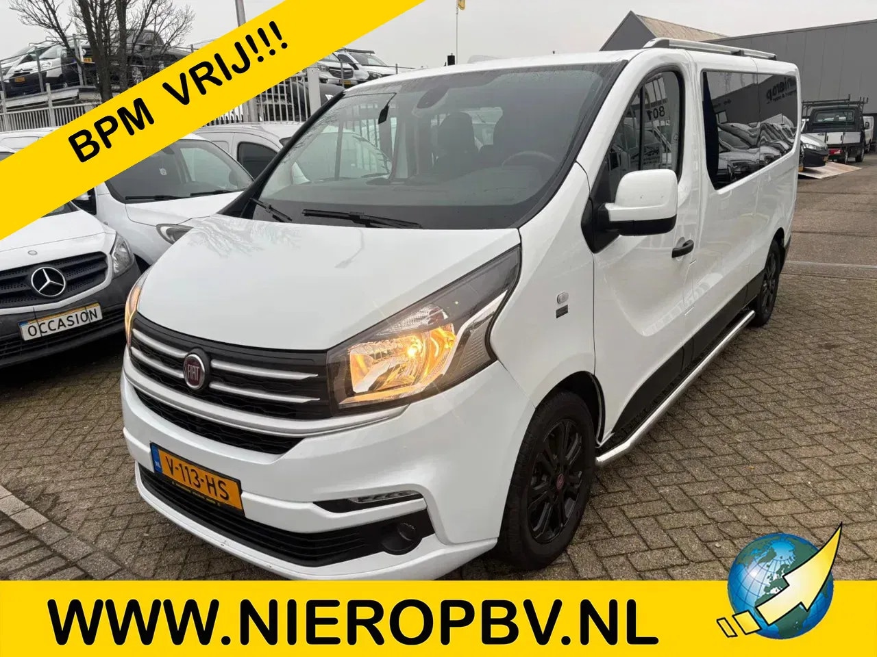 Fiat Talento - 1.6MJ L2H1 Dubbelcabine Airco Navi Cruisecontrol 170.000KM EURO 6 - AutoWereld.nl