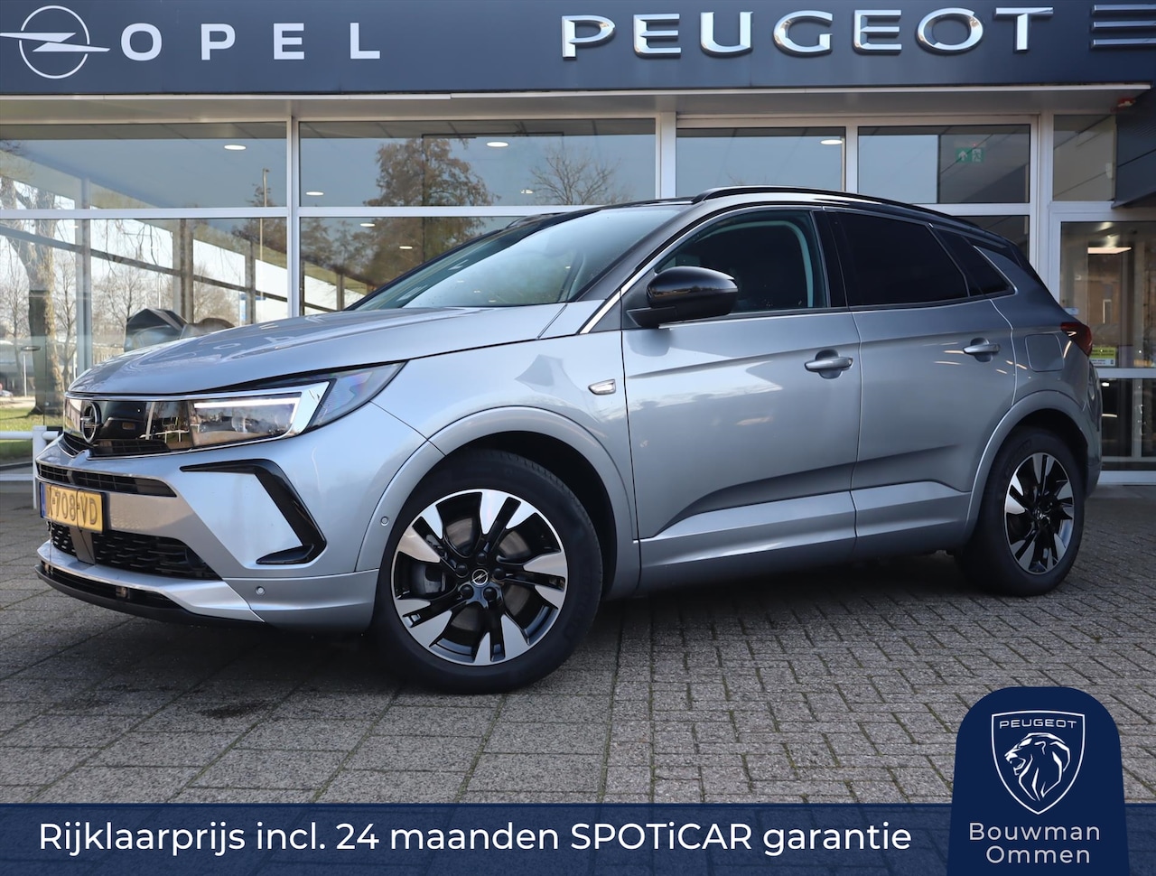 Opel Grandland - GS Turbo Plug-In-Hybrid 224pk Automaat, Rijklaarprijs, Navigatie 7,4 kW lader Adaptieve cr - AutoWereld.nl