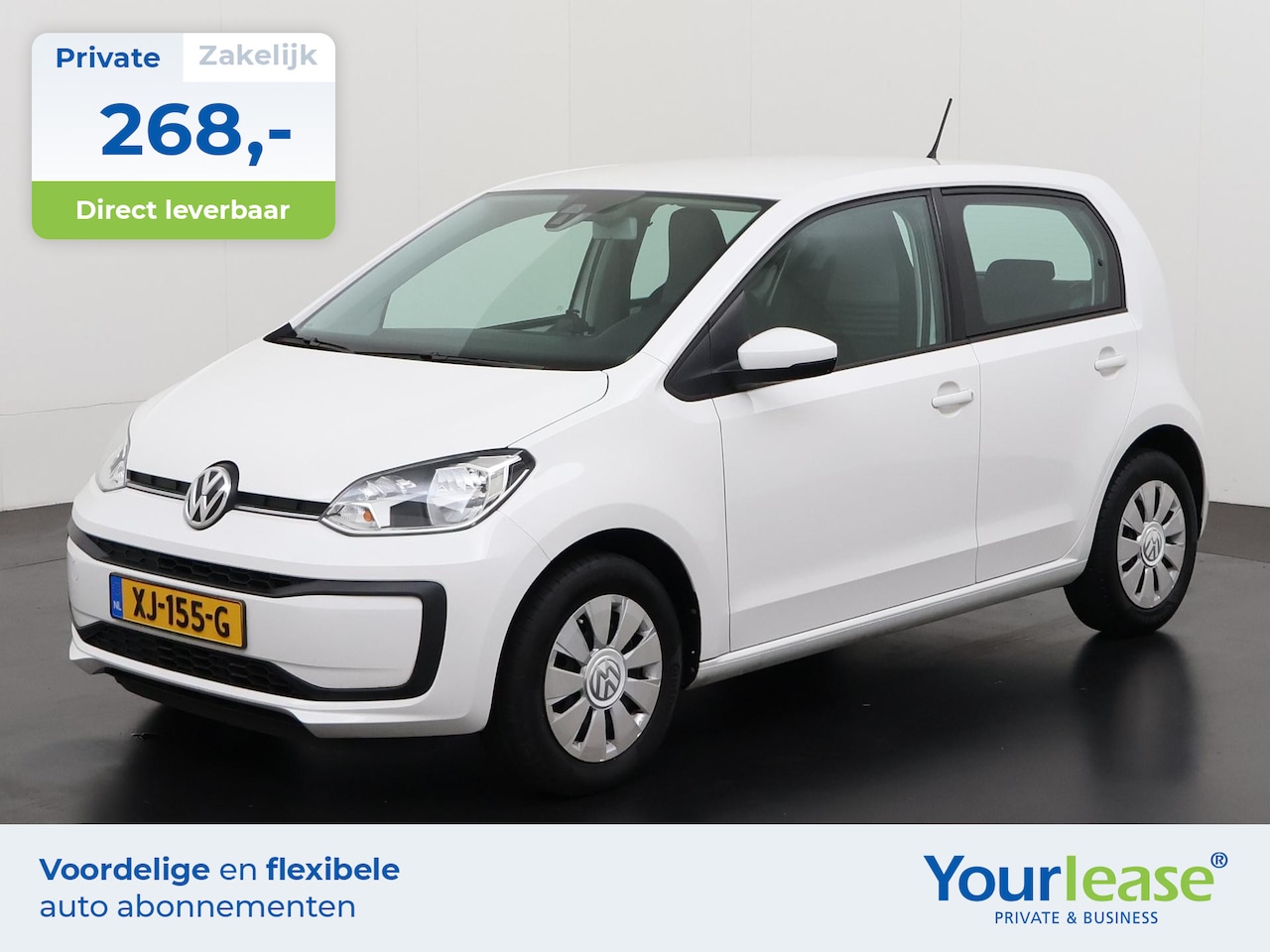 Volkswagen Up! - 1.0 BMT move up! | All-in 268,- Private Lease | Zondag Open! - AutoWereld.nl