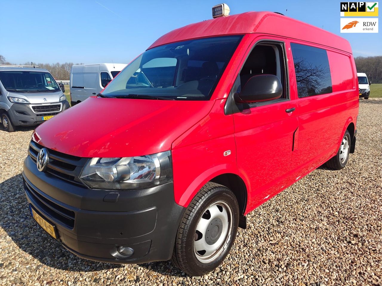 Volkswagen Transporter - 2.0 TDI L2H2 Comfortline 2.0 TDI L2H2 Comfortline , AUTOMAAT , 1e Eig.180 PK , Geen btw, Airco , cruise, lucht veri - AutoWereld.nl