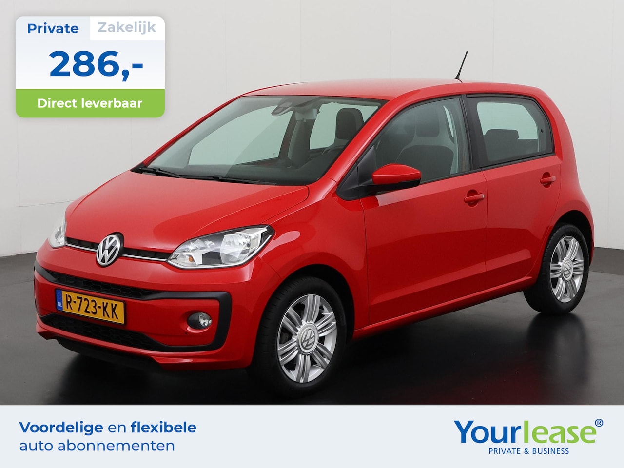 Volkswagen Up! - 1.0 BMT High up! | All-in 286,- Private Lease | Zondag Open! - AutoWereld.nl