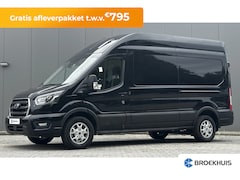 Ford Transit - 350 LIMITED 170 PK AUTOMAAT L3H3 NAVIGATIE | VOORRAAD | TREKHAAK | CAMERA | ADAPTIEF CRUIS