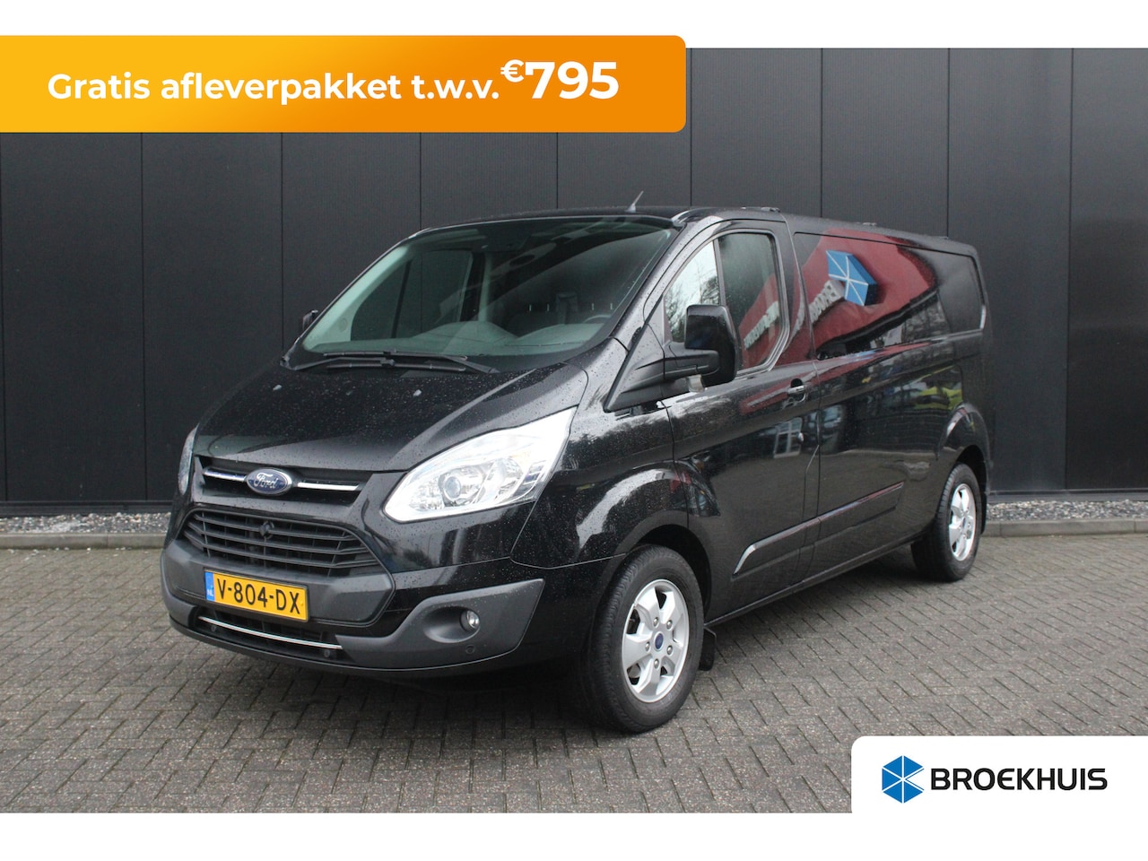 Ford Transit Custom - 290 2.0 TDCI L2H1 Limited | Dubbele cabine | 100% dealer o.h. | Bijrijdersbank | Trekhaak - AutoWereld.nl