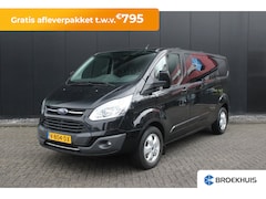 Ford Transit Custom - 290 2.0 TDCI L2H1 Limited | Dubbele cabine | 100% dealer o.h. | Bijrijdersbank | Trekhaak