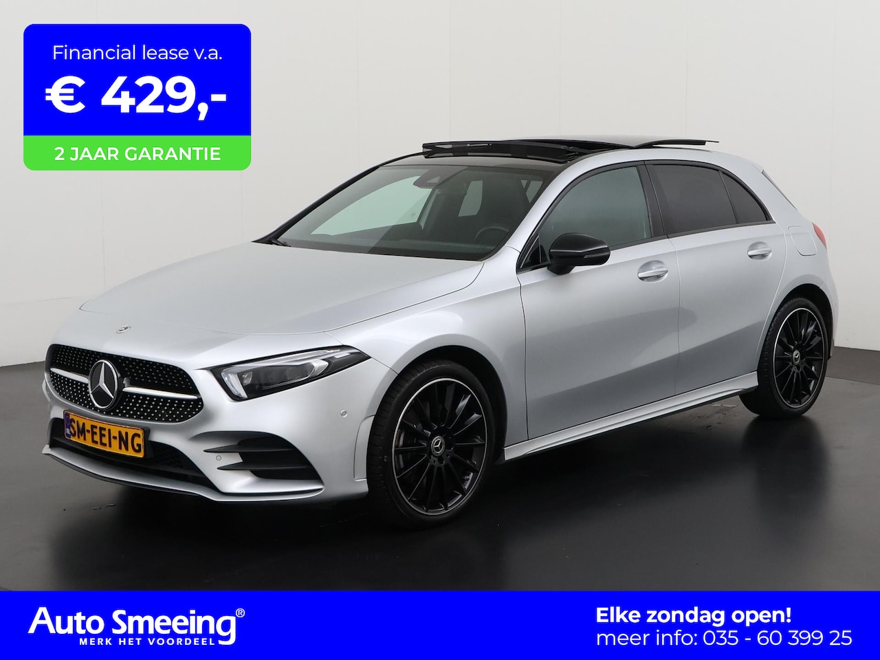 Mercedes-Benz A-klasse - 250e Premium AMG Night | Panoramadak | Camera | Widescreen | Zondag Open! - AutoWereld.nl